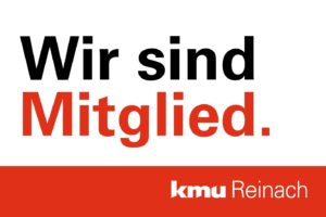 kmu reinach Sticker: Wir sind Mitglied.